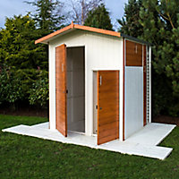 Shire Multi Store 6x6 Apex Dip treated Tongue & groove Wooden Shed with floor