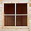Shire Murrow 8x8 ft Pent Wooden 2 door Shed with floor & 2 windows