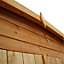 Shire Murrow 8x8 ft Pent Wooden 2 door Shed with floor & 2 windows