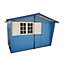 Shire Security Cabin 10x6 Apex Shiplap Wooden Shed