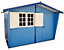 Shire Security Cabin 10x6 ft Apex Wooden Shed - Assembly service included