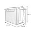 Shire Security Cabin 10x6 ft Apex Wooden Shed with floor & 4 windows - Assembly service included