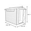 Shire Security Cabin 8x6 Apex Dip treated Shiplap Wooden Shed with floor
