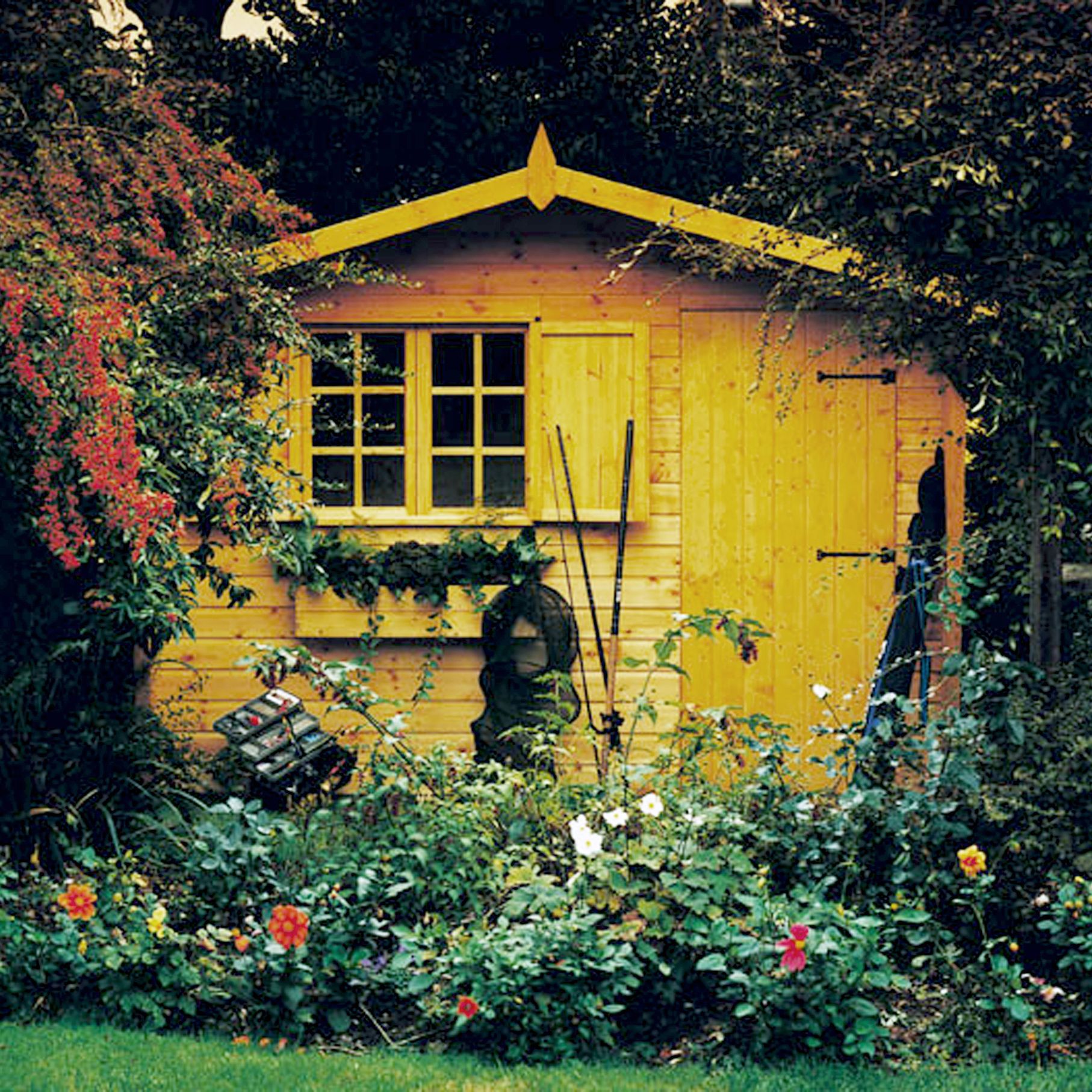 Shire Security Cabin Shiplap 10x6 ft Apex Wooden Shed - Assembly service included