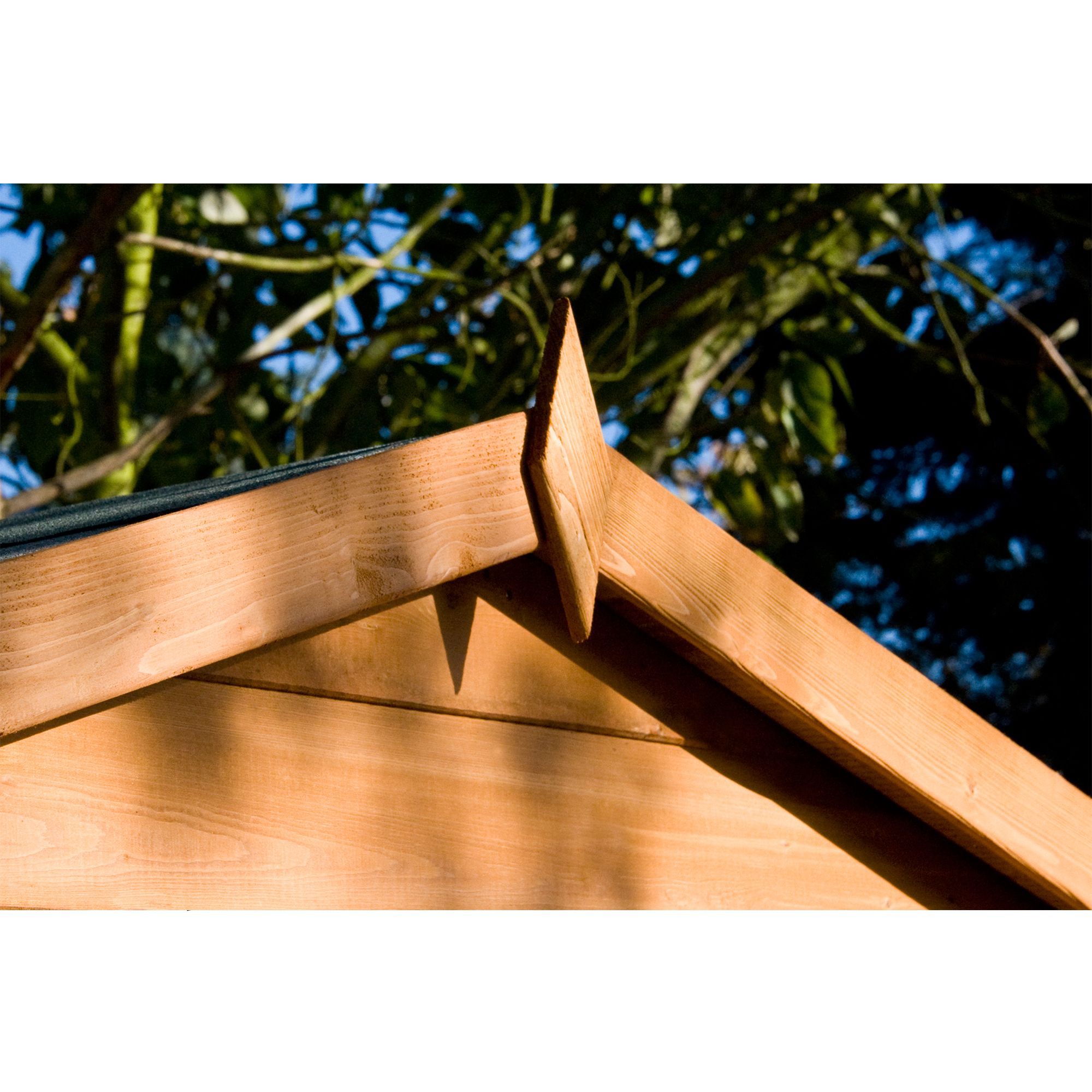 Shire Security Cabin Shiplap 10x6 ft Apex Wooden Shed - Assembly service included