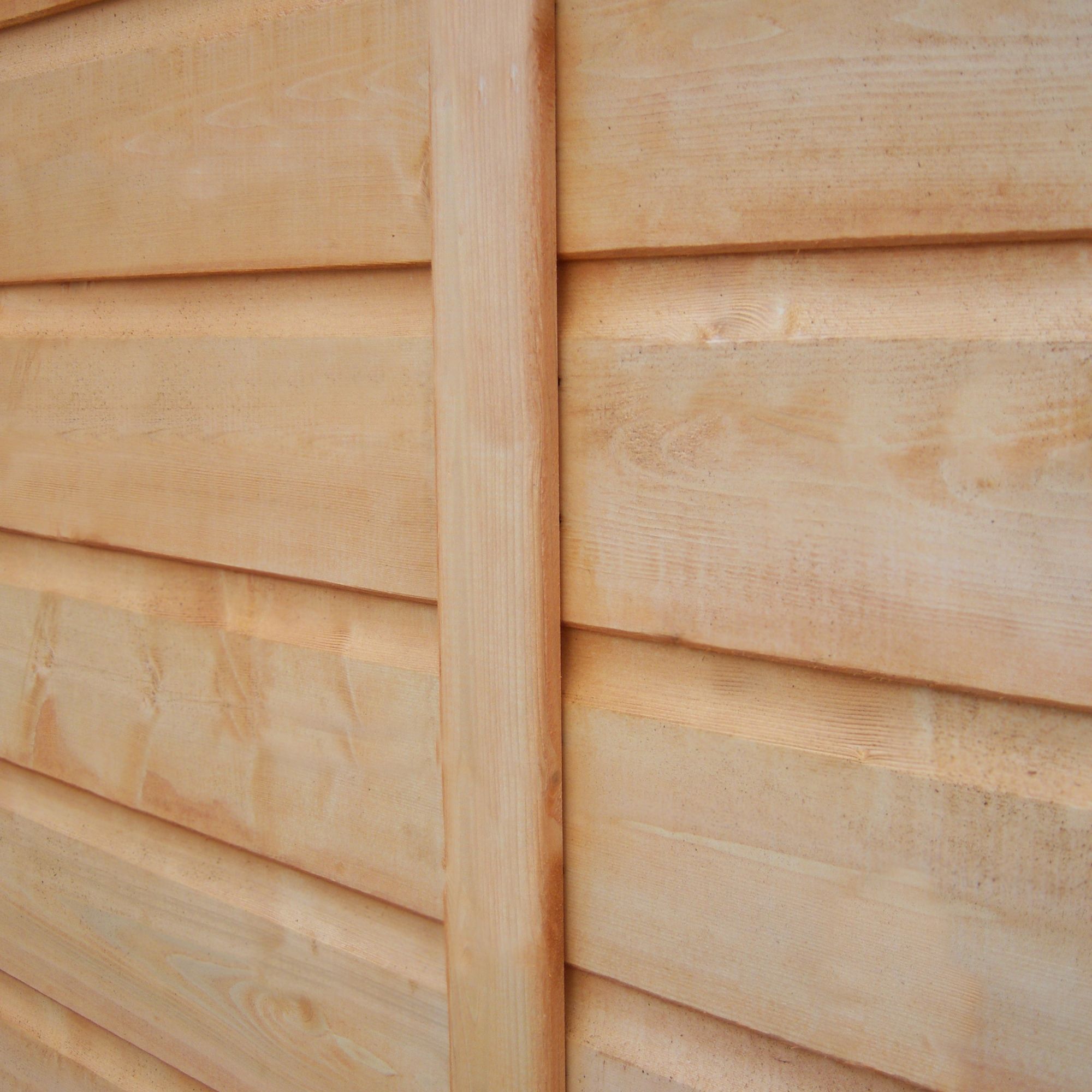 Shire Security Cabin Shiplap 10x6 ft Apex Wooden Shed - Assembly service included