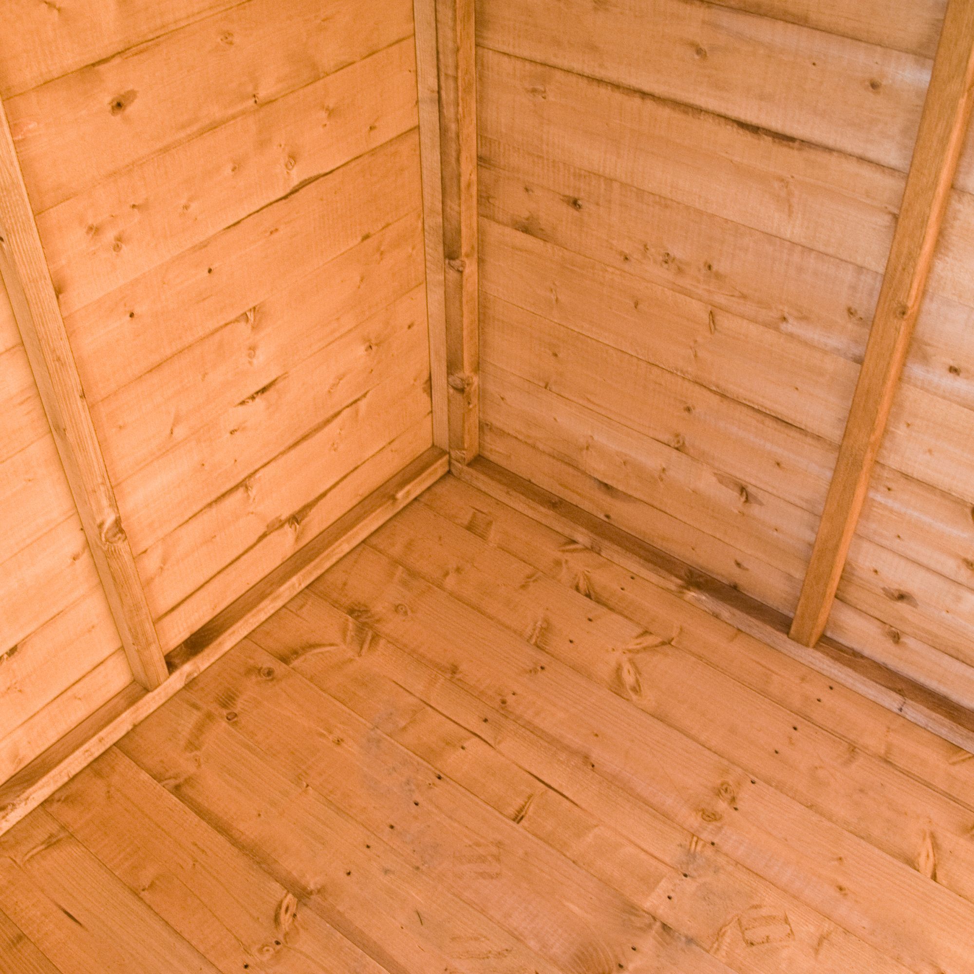 Shire Security Cabin Shiplap 10x6 ft Apex Wooden Shed - Assembly service included