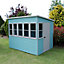 Shire Sun 8x6 ft & 5 windows Pent Wooden Summer house - Assembly service included