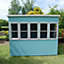 Shire Sun 8x8 ft & 5 windows Pent Wooden Summer house - Assembly service included