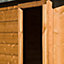 Shire Warwick 8x6 ft Apex Wooden 2 door Shed with floor & 1 window (Base included) - Assembly service included