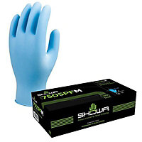 Showa Nitrile Gloves, Medium