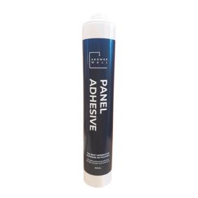 Showerwall Water resistant Solvent-free White Panelling Adhesive 350ml 0.35kg