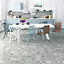 Showhome Rigid Grey Luxury vinyl flooring tile, 2.16m² Pack