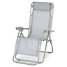 Shrewsbury Grey Gravity chair (H)1110mm (W)660mm (D)1580mm