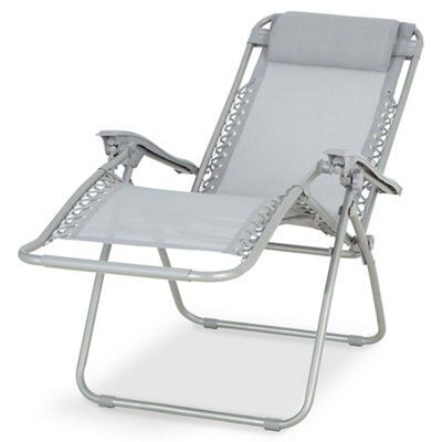 Shrewsbury Grey Gravity chair