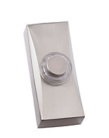 Siemens Stainless steel effect Wired Bell push