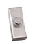 Siemens Stainless steel effect Wired Bell push