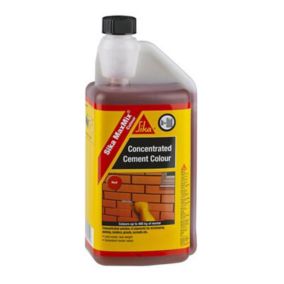 Sika MaxMix Red Concentrated cement colourant, 1L Bottle