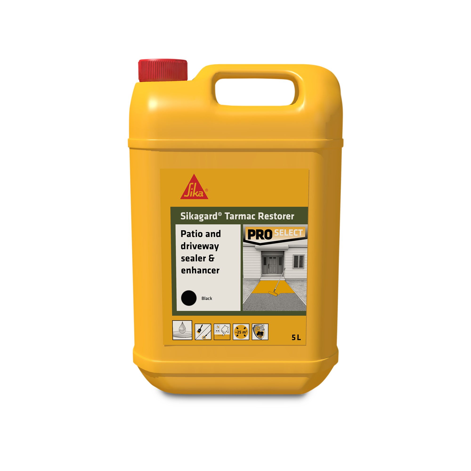 Sika Proselect Tarmac sealer & restorer, 5L Jerry can