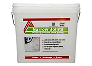 Sika Ready mixed Buff Paving joint repair grout, 15kg Tub