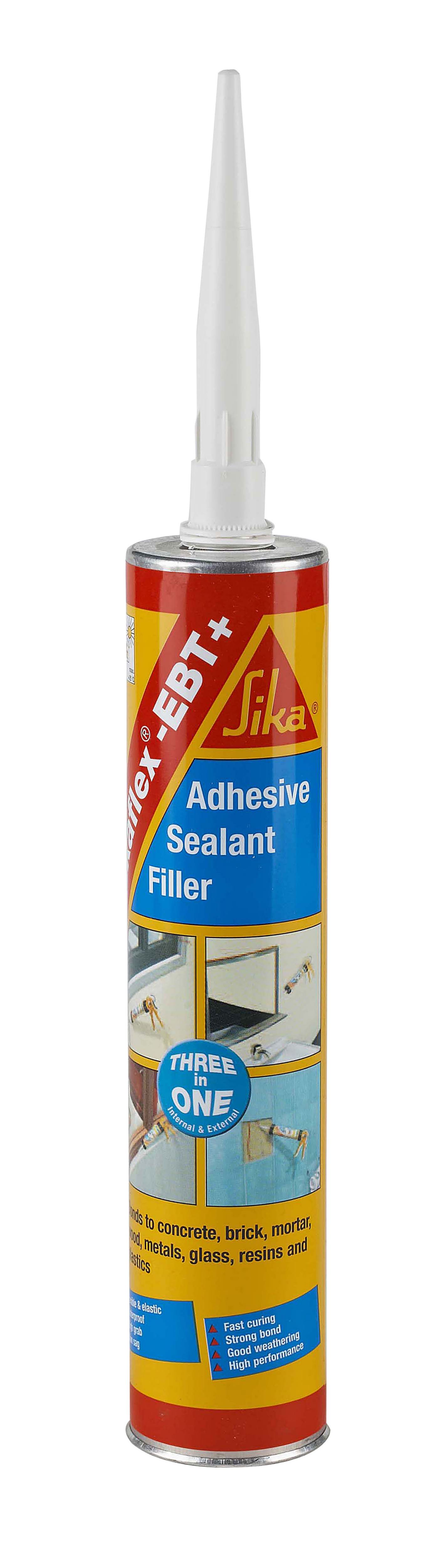 Sika SikaFlex EBT+ White General-purpose Adhesive, sealant & filler, 310ml