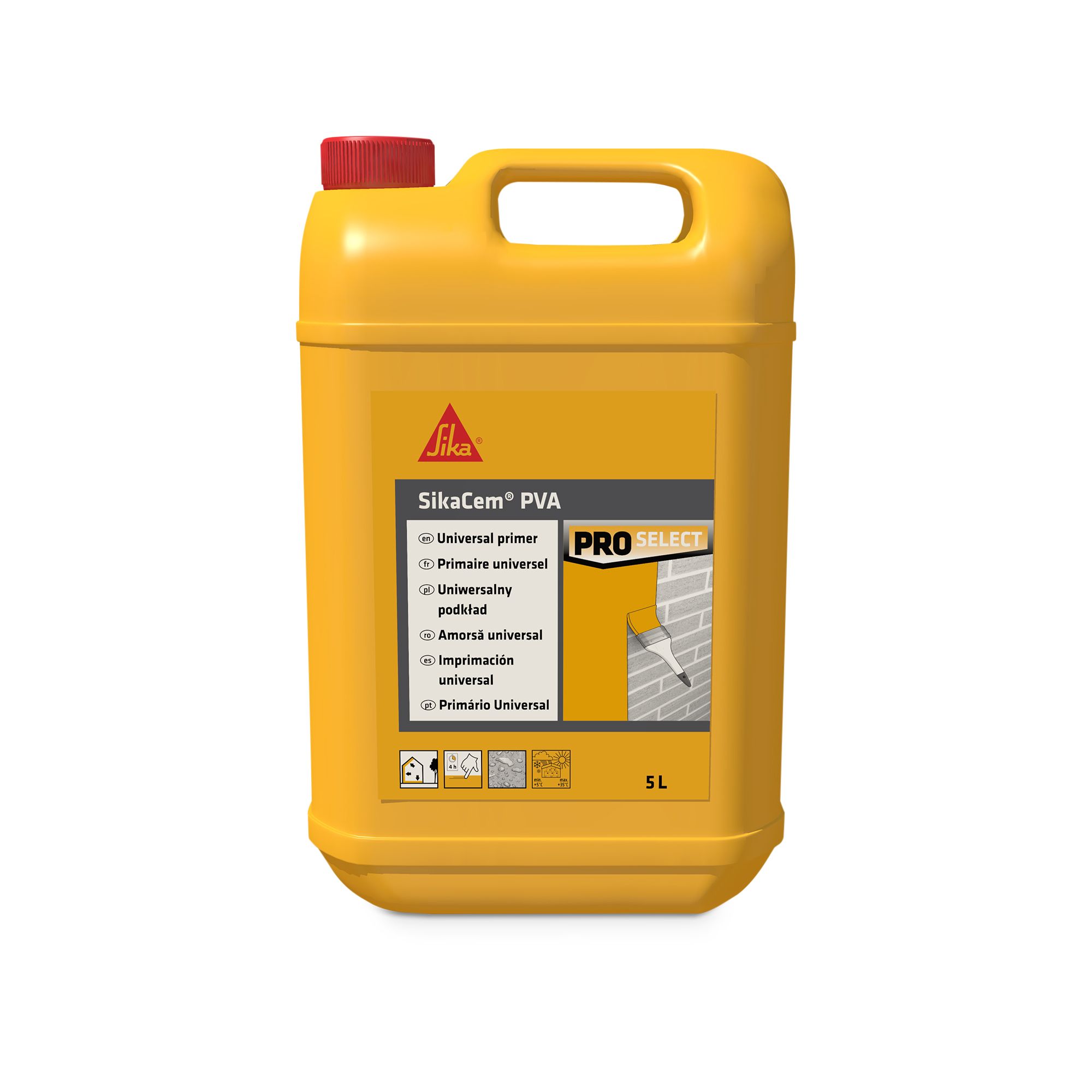 Sika Specialist building primer, 5L, 5.2kg Plastic jerry can