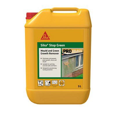 Sika Stop Green Algae & Mould Remover, 5L | DIY At B&Q