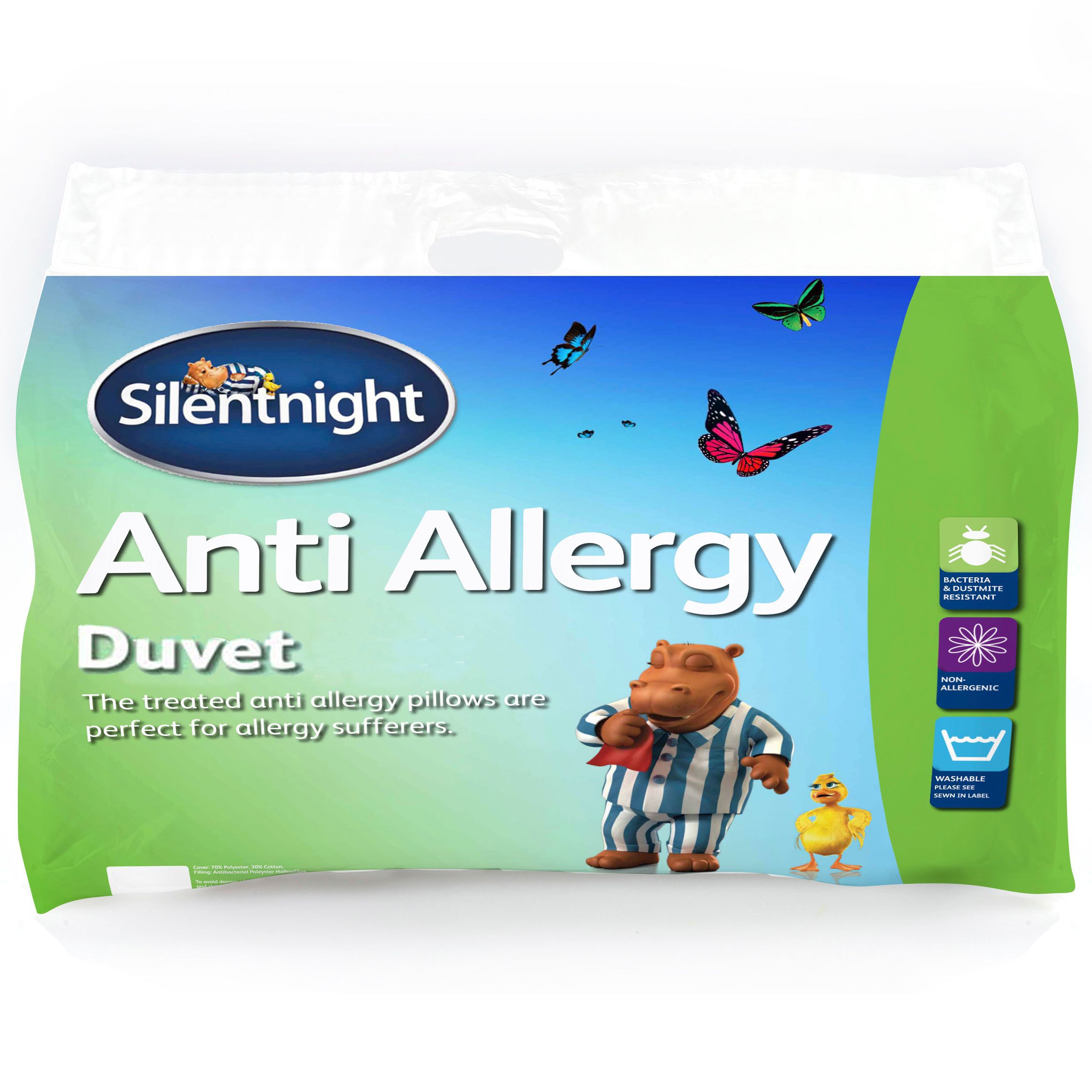 Silent night hotsell anti allergy duvet