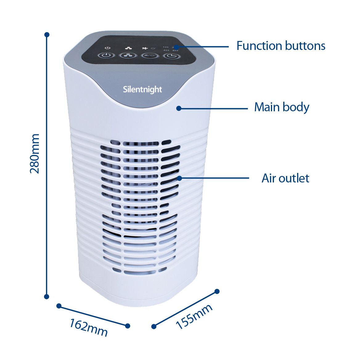 Silentnight air deals purifier review