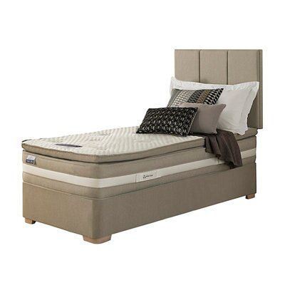 Silentnight Geltex affinity 1850 mirapocket Medium soft Single Divan set
