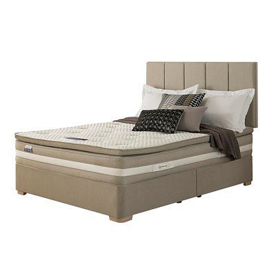 Silentnight Geltex affinity 1850 mirapocket Medium soft Super king Divan set