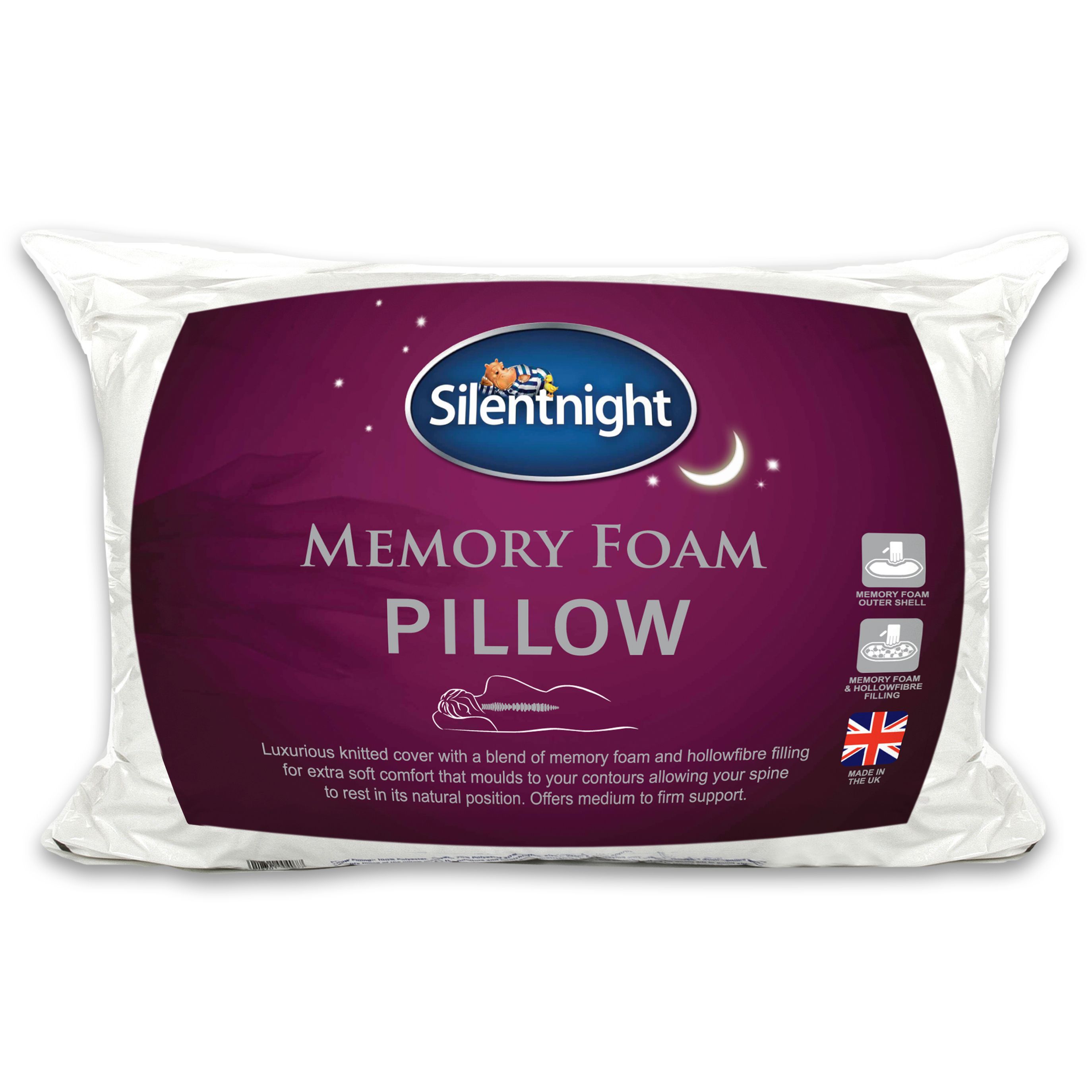 Silentnight Medium Hypoallergenic Pillow