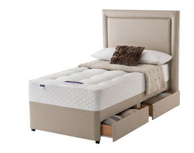 Silent night deals single divan bed