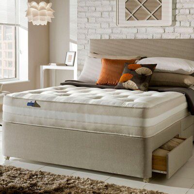 Silentnight Mirapocket classic 1200 2 Drawer Single Divan set