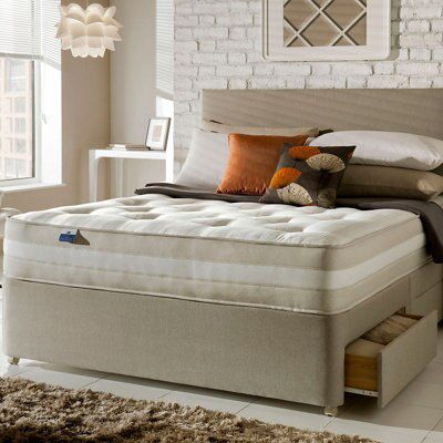 Silentnight Mirapocket classic 1200 4 Drawer Double Divan set