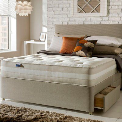 Silentnight Mirapocket classic 1200 4 Drawer Super king Divan set
