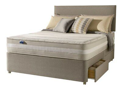 Silentnight Mirapocket memory 1200 Memory foam 2 Drawer Double Divan set