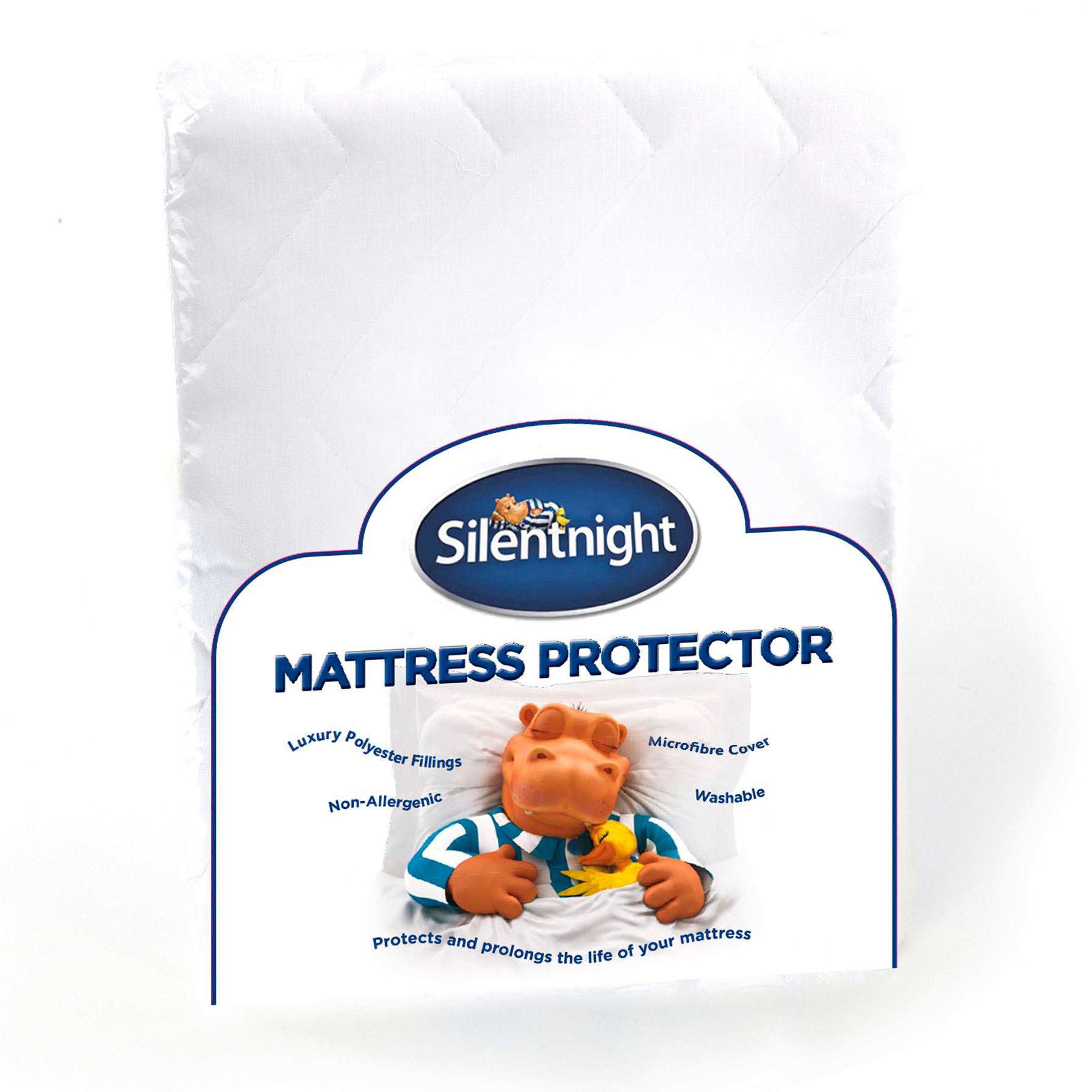 Silentnight Single Mattress protector DIY at B&Q