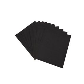 Silicon carbide Assorted Hand sanding sheets, Pack of 10 for Metal & wood