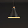Silver effect Cone Light shade (D)190mm