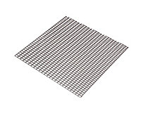 Silver effect Steel Perforated Sheet, (H)1000mm (W)500mm (T)1mm 2430g