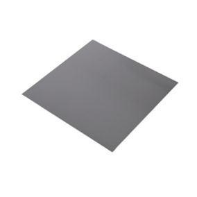 Silver effect Steel Smooth Sheet, (H)1000mm (W)500mm (T)1mm 3880g