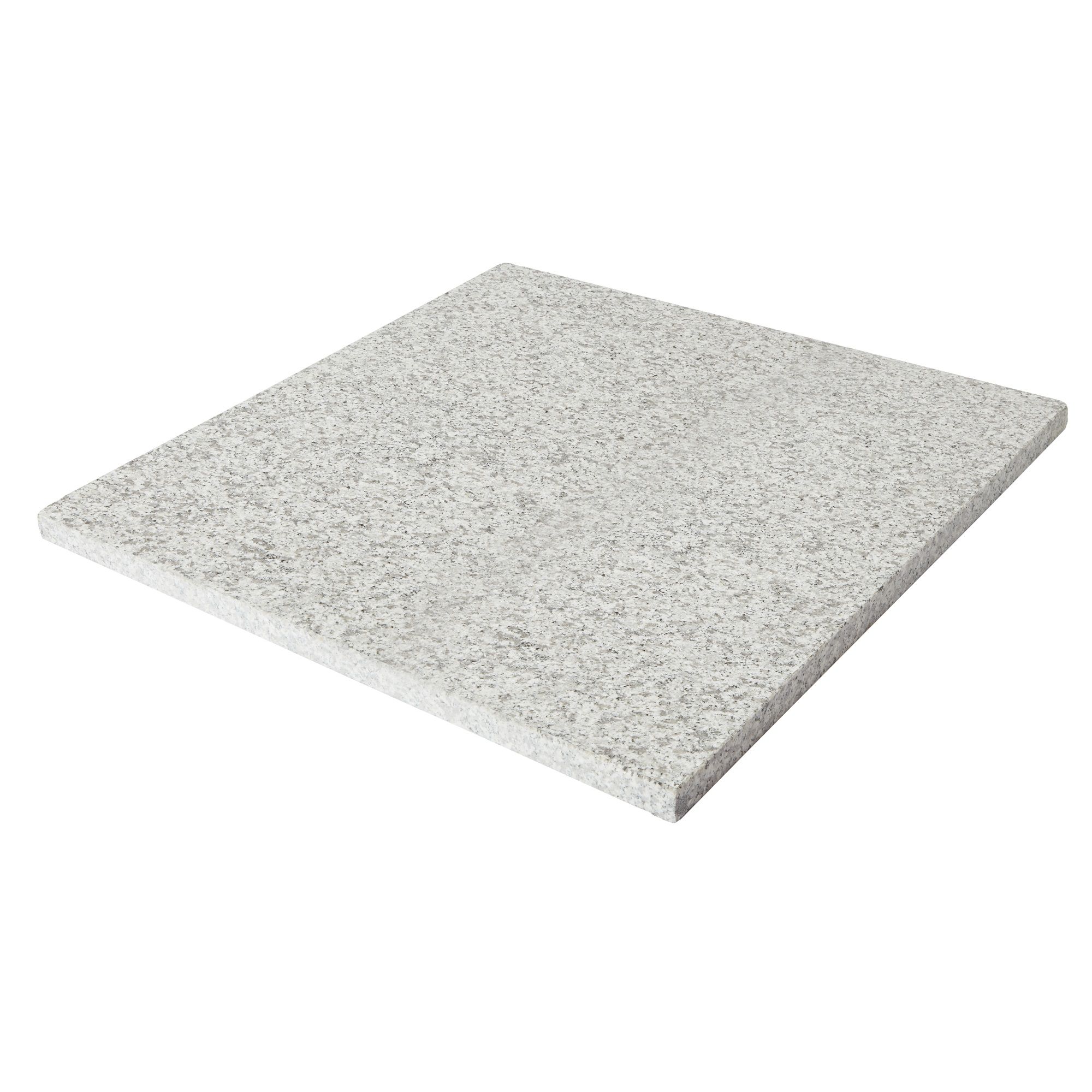 Silver grey Granite Paving slab (L)600mm (W)600mm DIY at B&Q