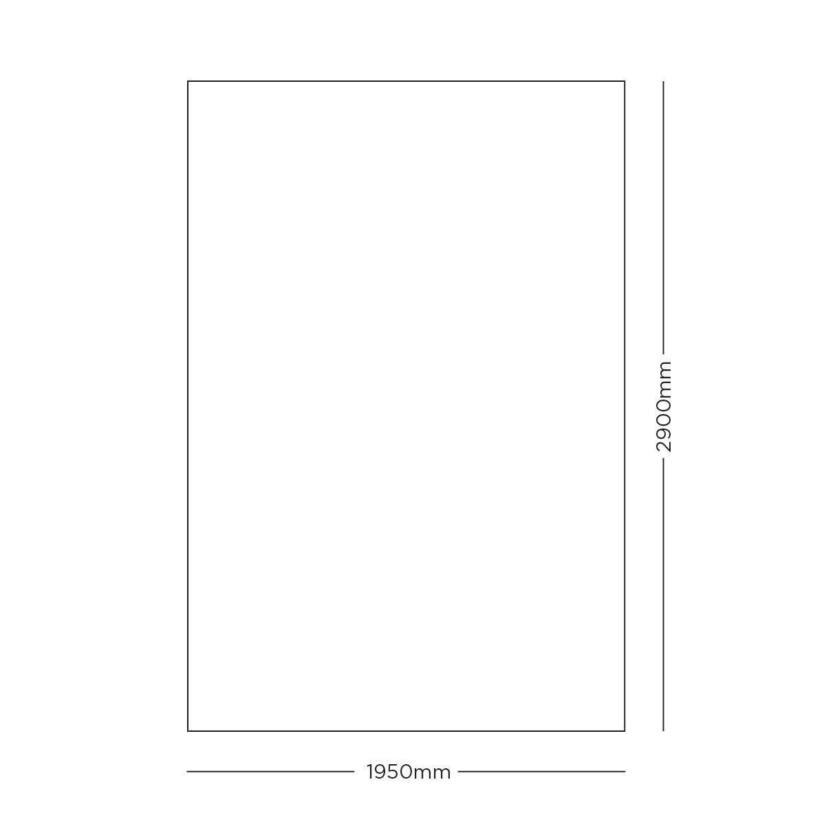Silver Modern Extra large Rug, (L)290cm x (W)195cm