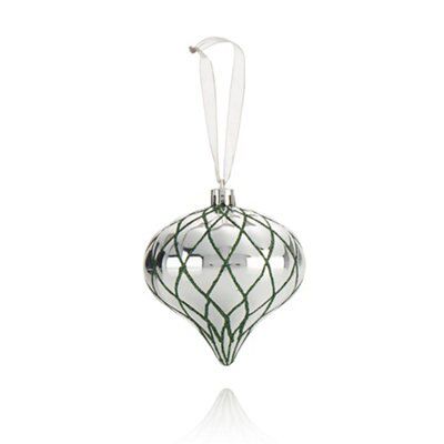 Silver Plastic Decoration