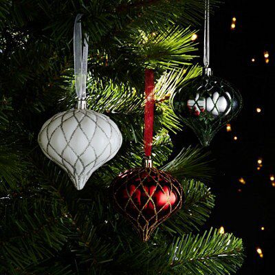 Silver Plastic Decoration