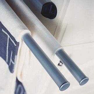 Silver Towel rail