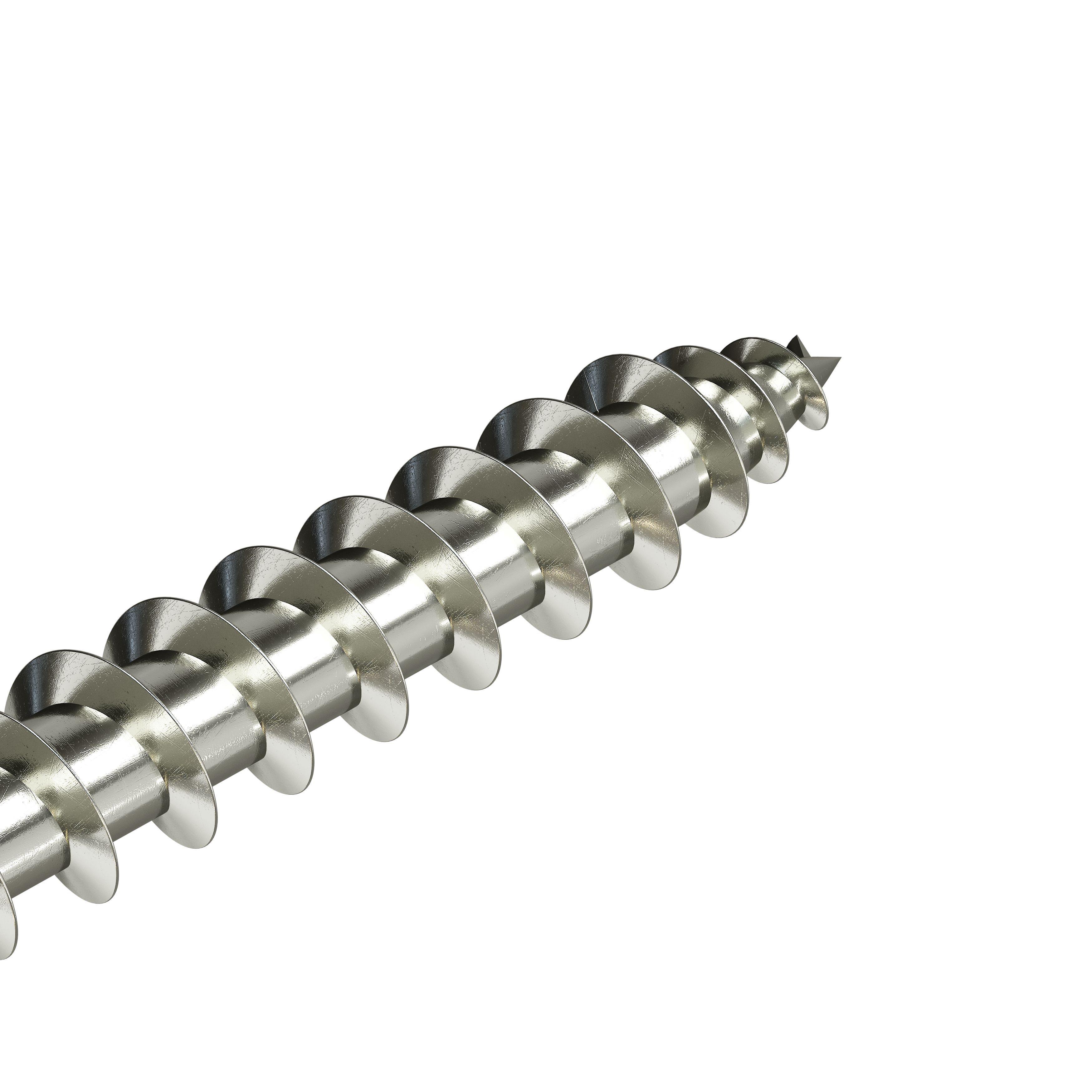Silverscrew Double-countersunk Zinc-plated Carbon steel Screw (Dia)5mm (L)90mm, Pack of 100