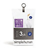Simplehuman Bin liner, Pack of 60