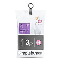Simplehuman Bin liner, Pack of 60